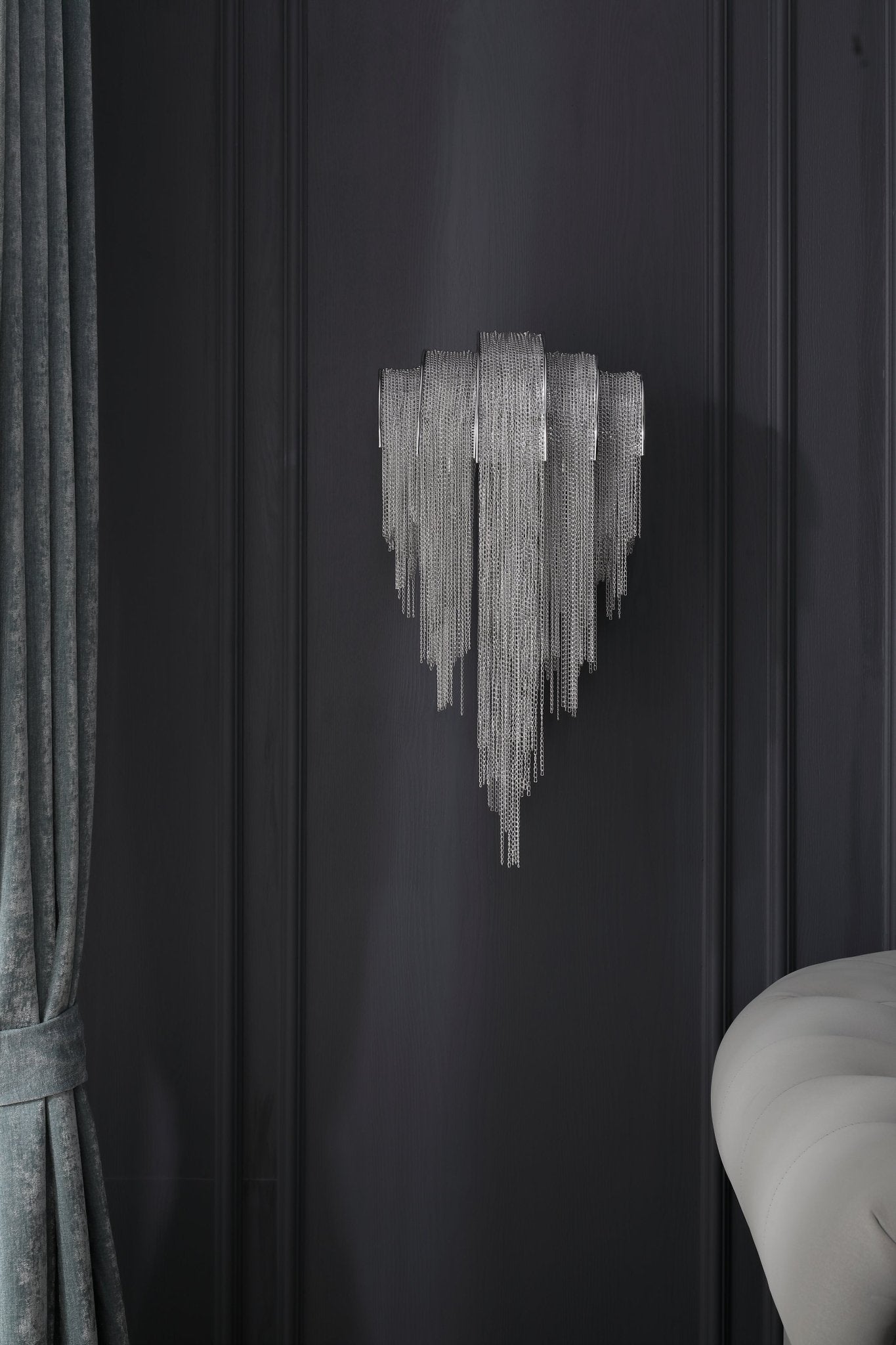 Mila | Wall Lamp Tassel Chain Classic for Living Room