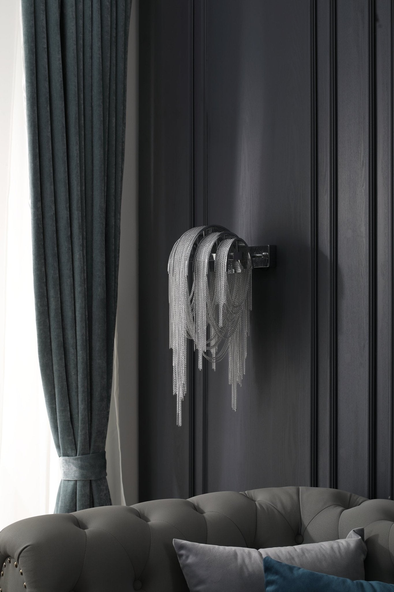 Mila | Wall Lamp Tassel Chain Classic for Living Room