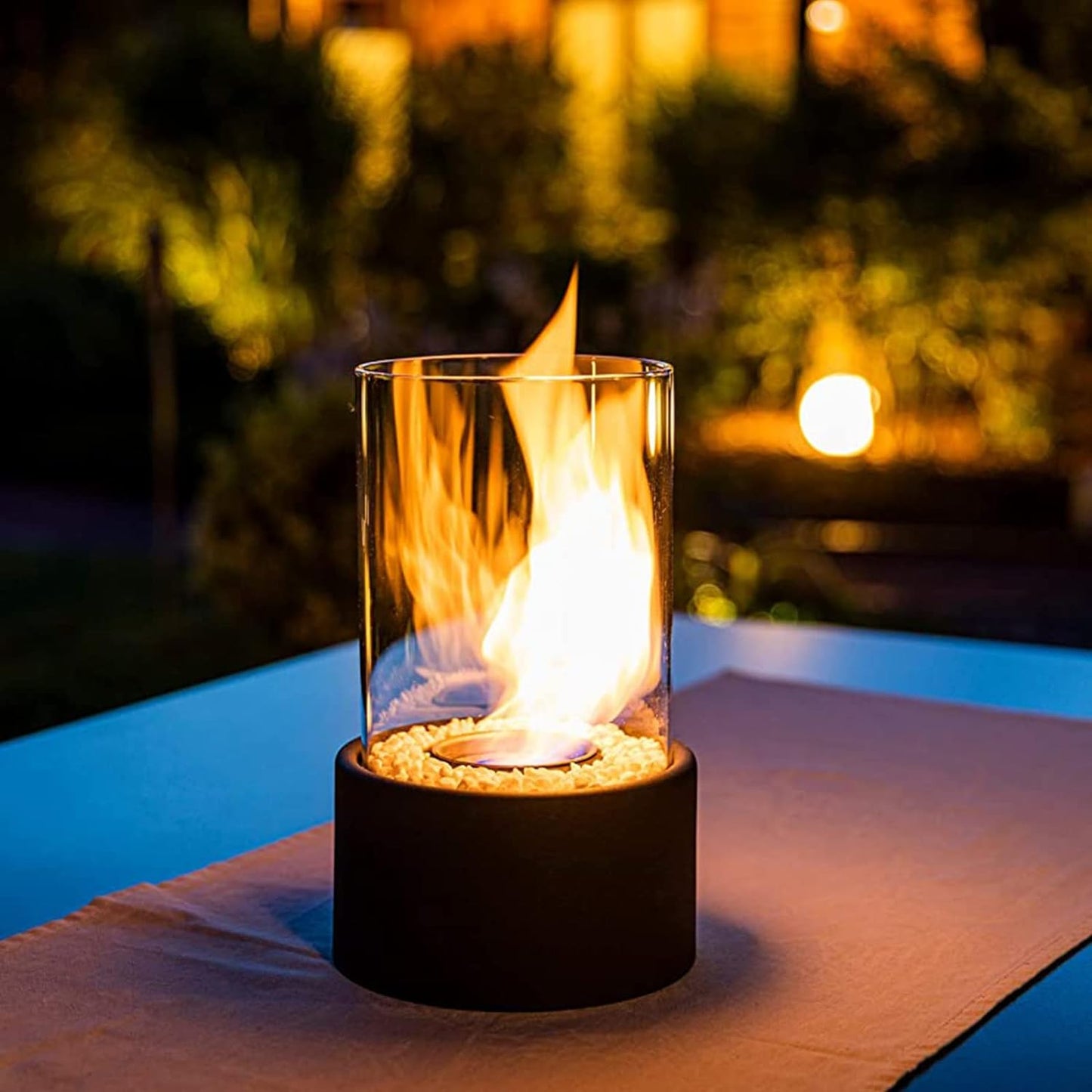 Cera | Glass & Metal Candle Holder