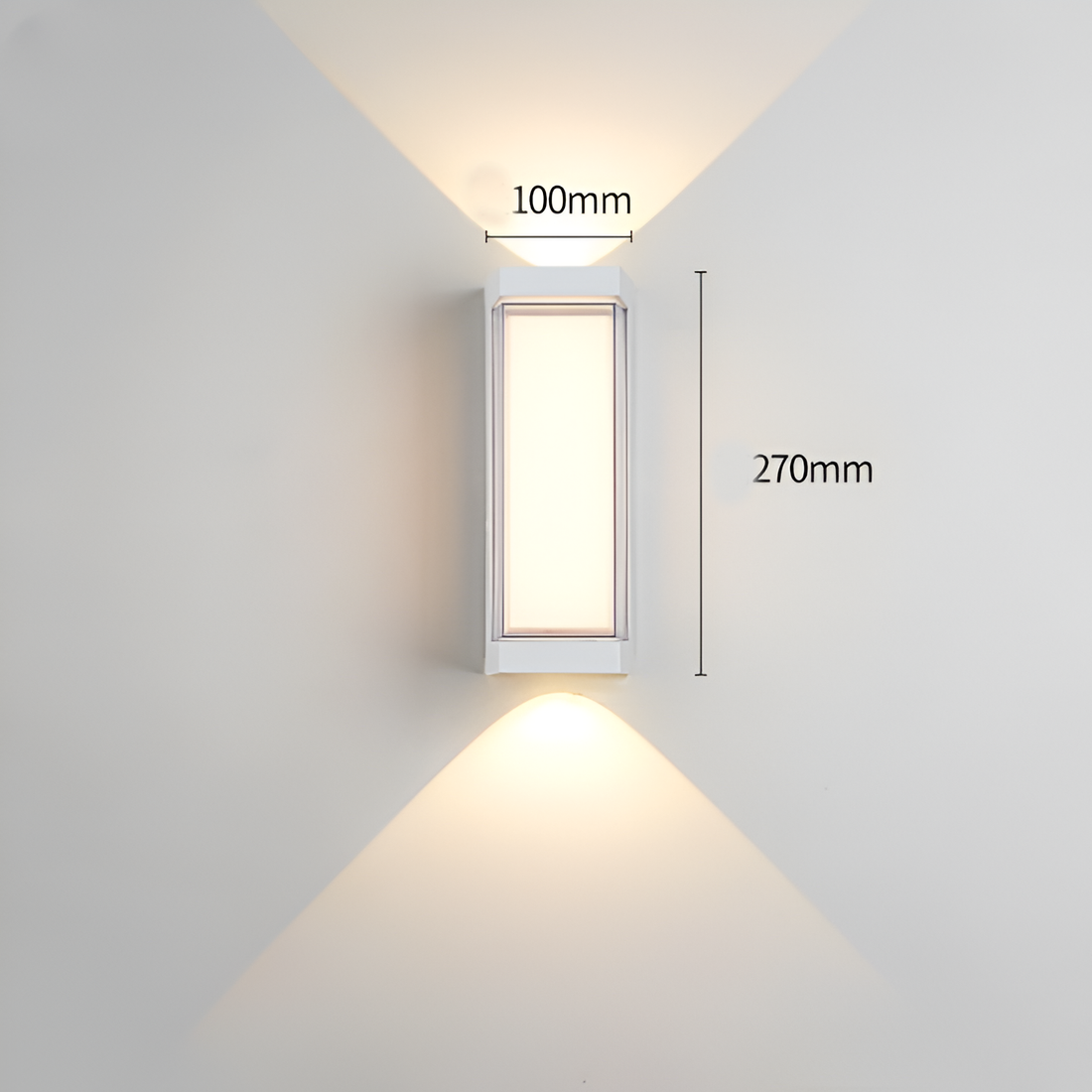 Tristan | Minimalist Outdoor Wall Sconce LED Exterior Light
