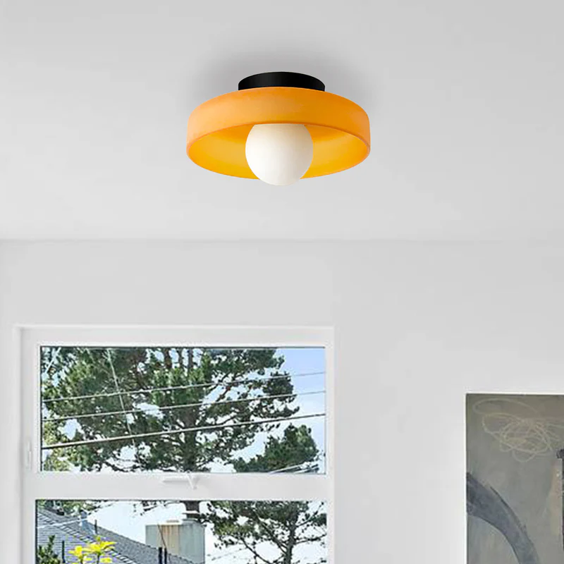 Kelly | Flush Ceiling Light, Modern