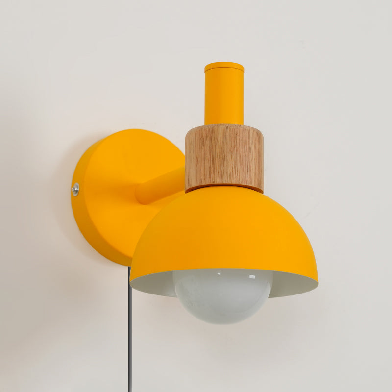 Marcelline | Plug-In LED Wall Sconce for Bedroom and Living Room