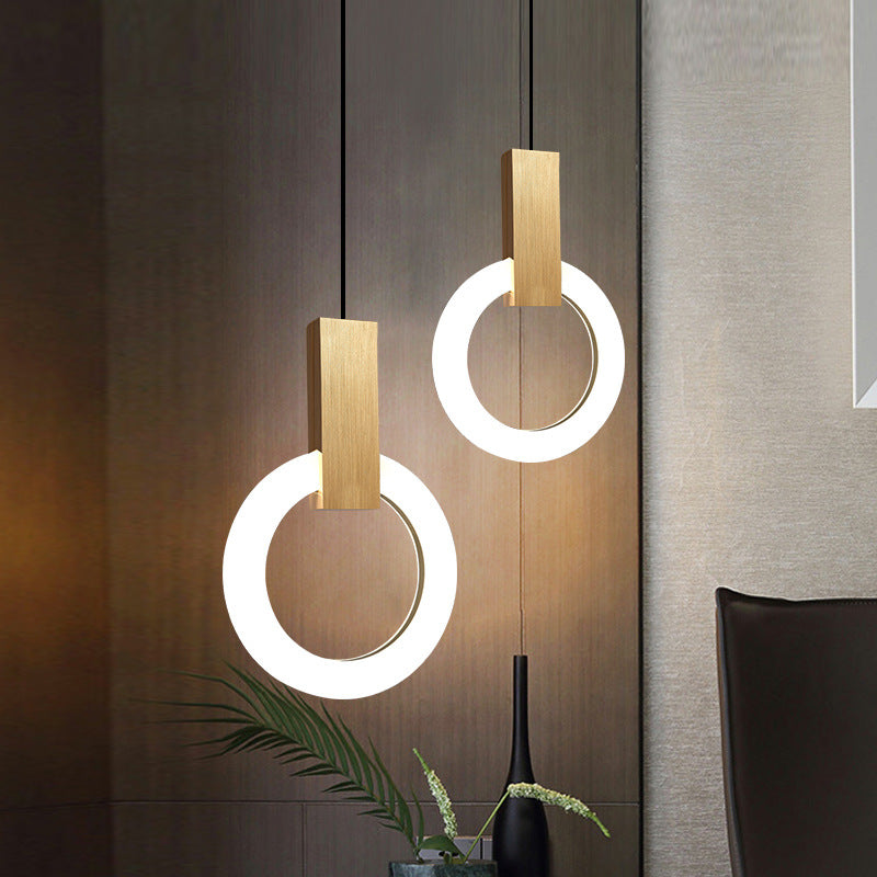Nordic | LED Ring Pendant Lights