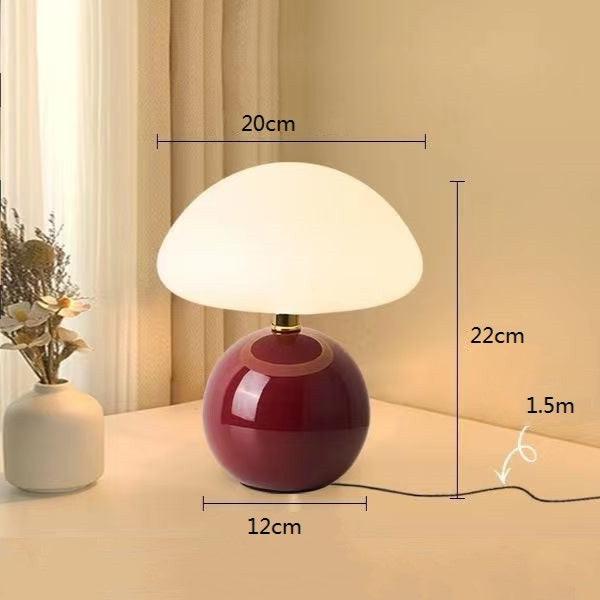 Mushroom | Ceramic LED Table Lamp