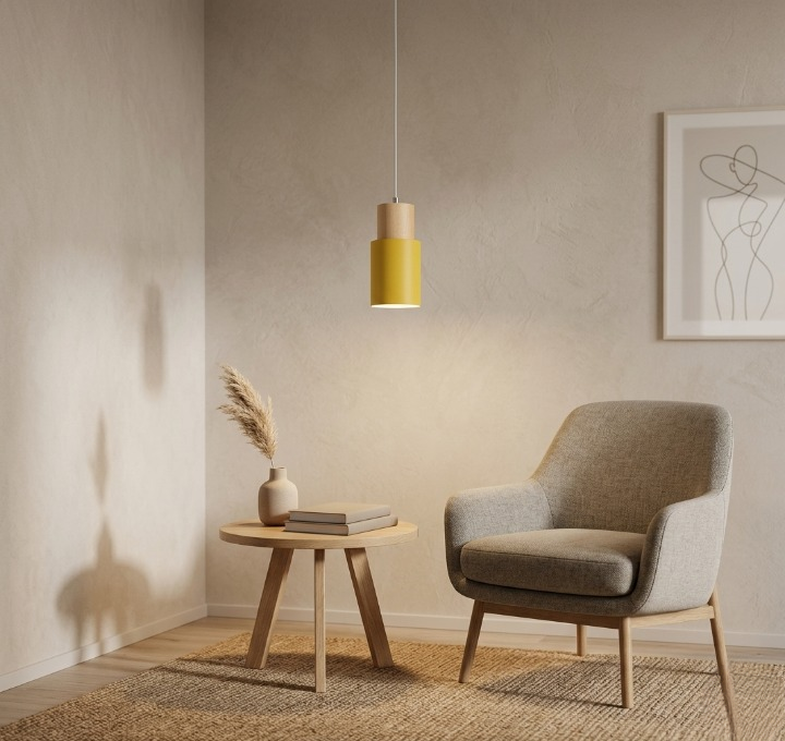 Elaris | Nordic-Style Cylinder Macaron Pendant Light