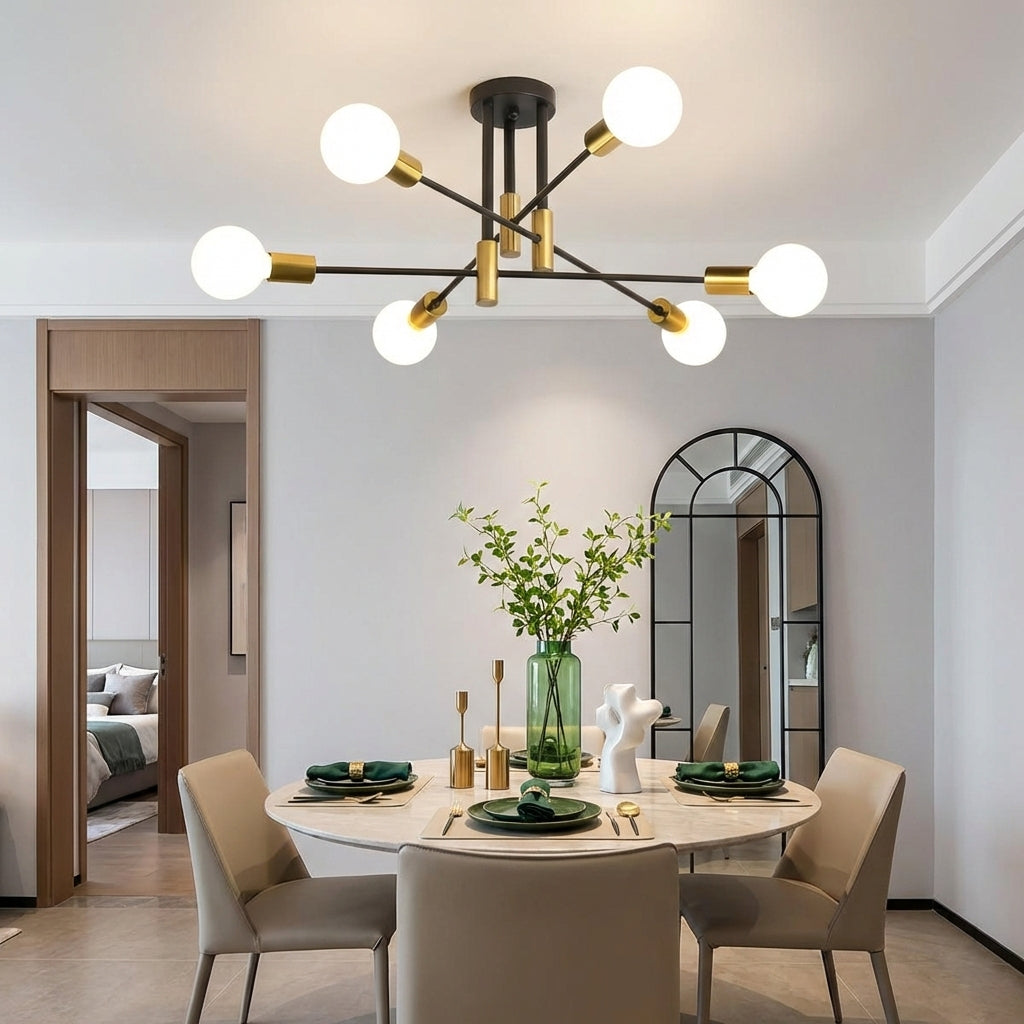 Bennett | Ceiling Light Metal Multi Light Fixture for Living Room