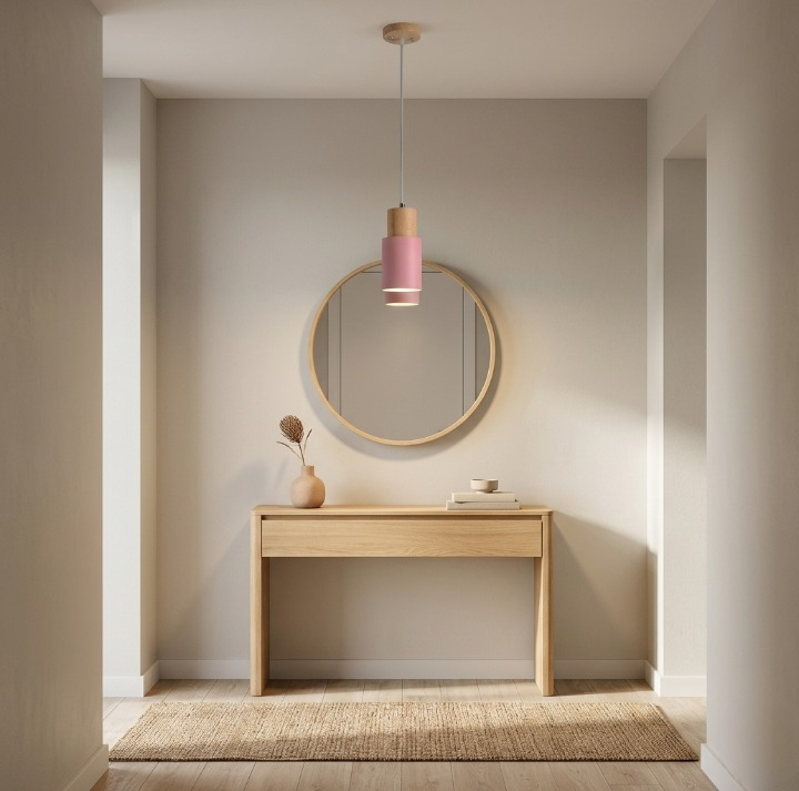 Elaris | Nordic-Style Cylinder Macaron Pendant Light