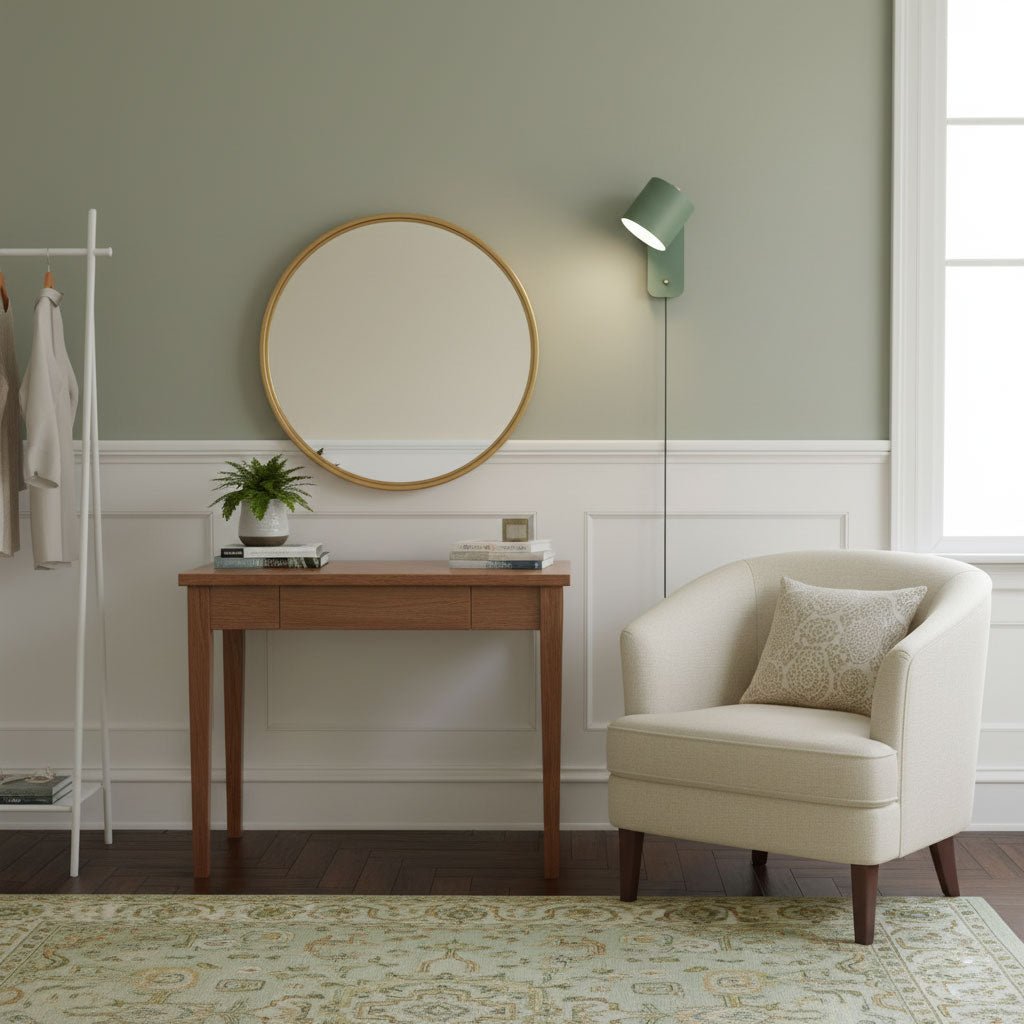 Vince | Directional Wall Lamp Plug-in Cylinder Bedside Reading