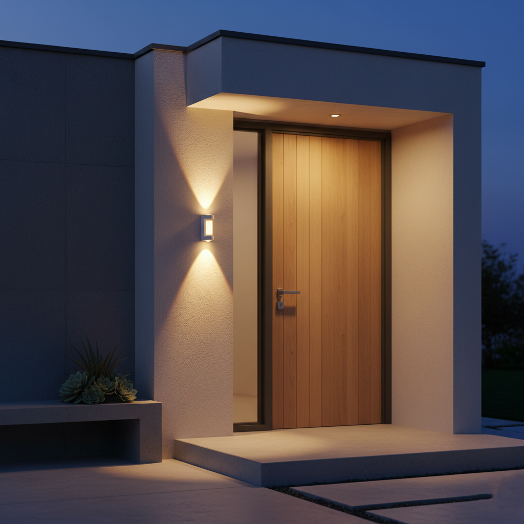 Tristan | Minimalist Outdoor Wall Sconce LED Exterior Light
