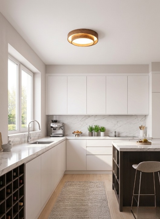 Peyton | Modern LED Acrylic Living Room Ceiling Light