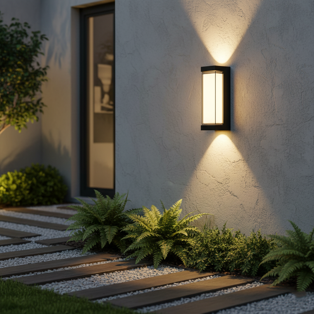 Tristan | Minimalist Outdoor Wall Sconce LED Exterior Light