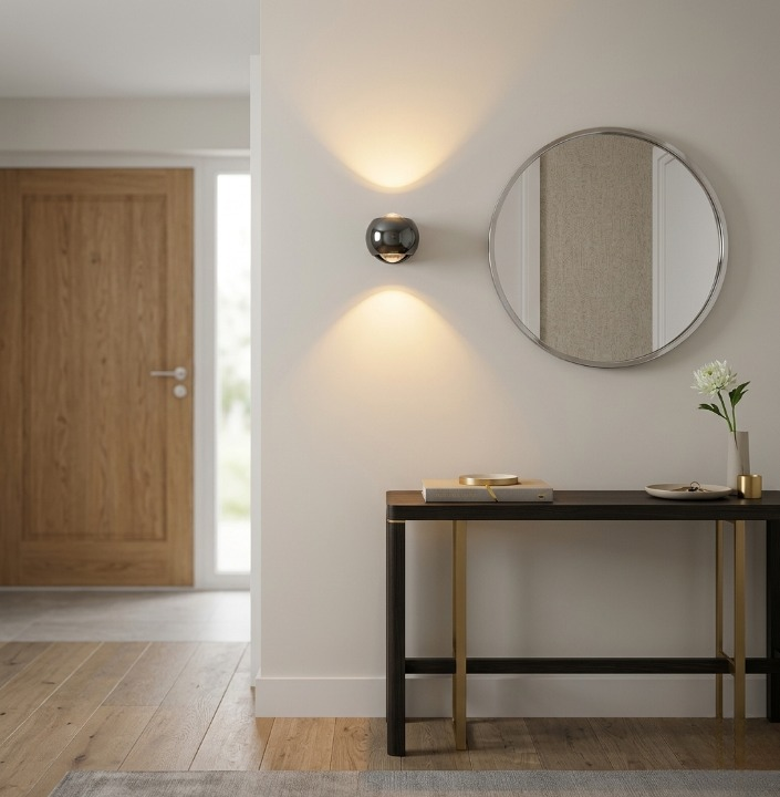 Robin | Hardwired LED Foyer Hallway Wall Light
