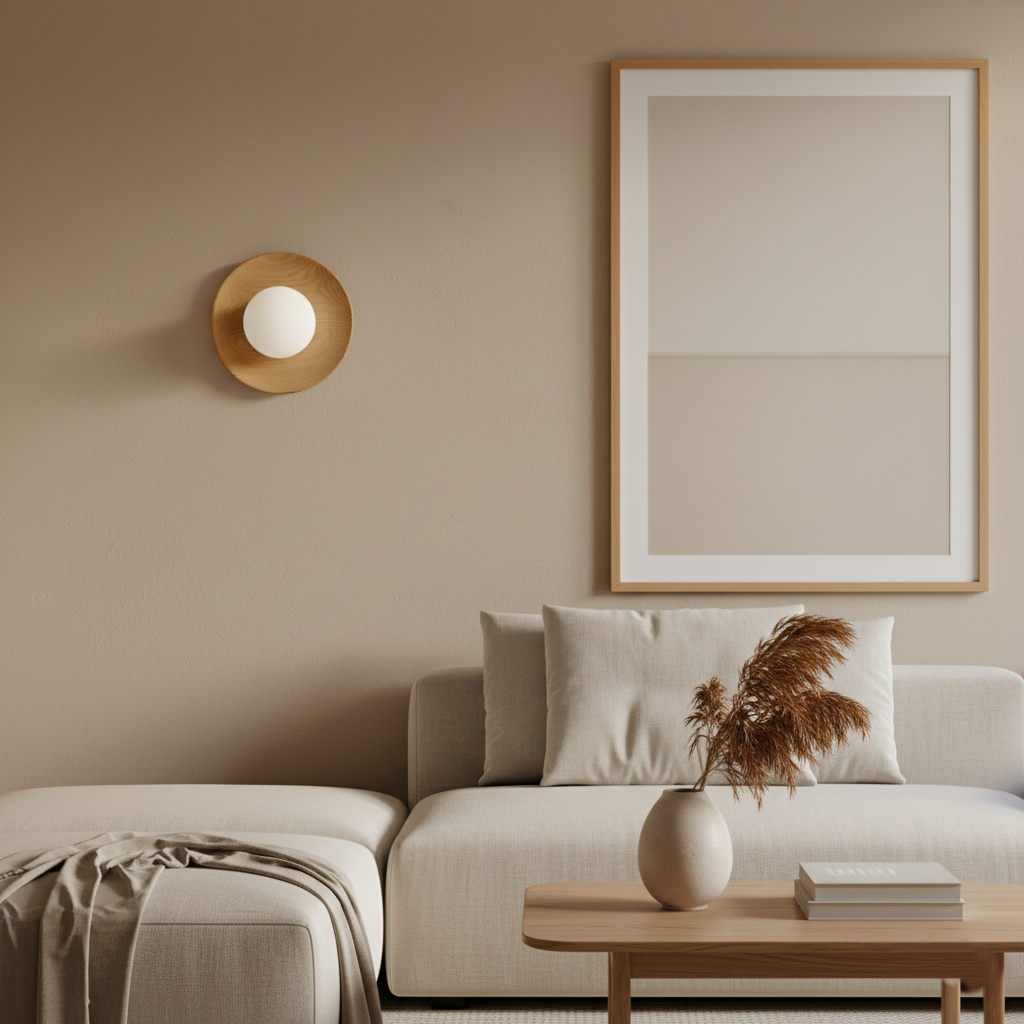 Elaar | Scandinavian Natural Wood LED Wall Light