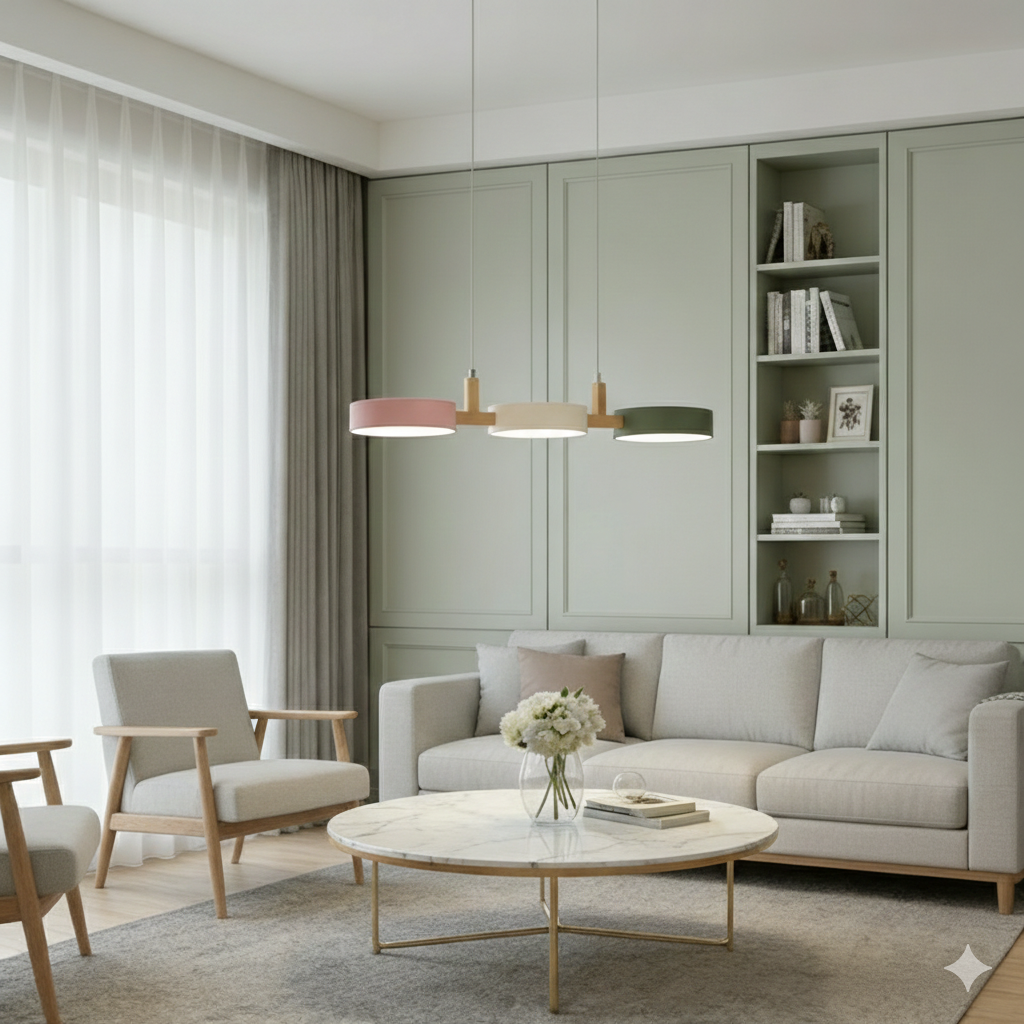 Elise | Modern Multi Light Pendant Ceiling Light with LED Bulbs