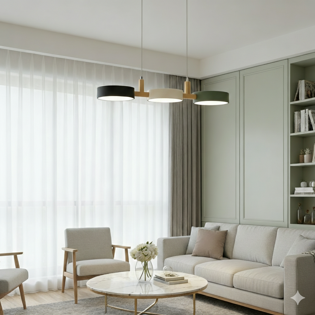 Elise | Modern Multi Light Pendant Ceiling Light with LED Bulbs