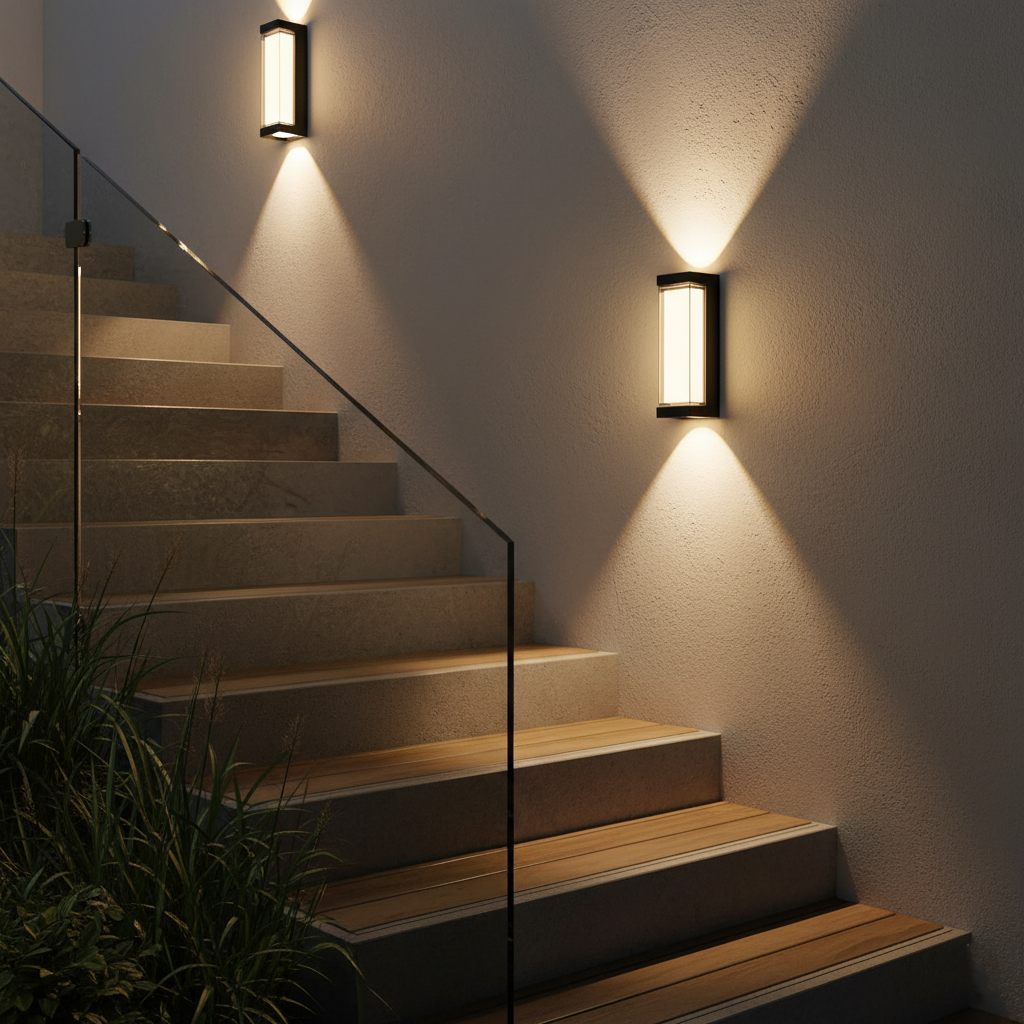 Tristan | Minimalist Outdoor Wall Sconce LED Exterior Light