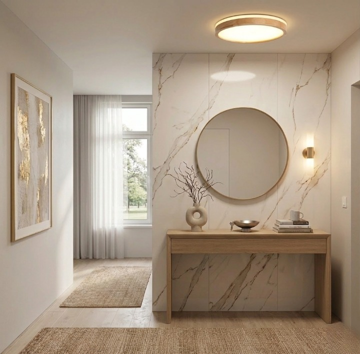 Susie | Dimmable LED Flush Mount Remote Ceiling Light