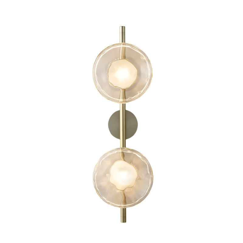 Zeno | Round Ceto Glass Wall Light