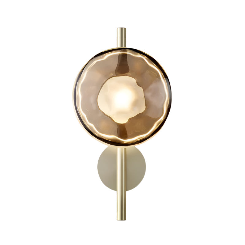 Zeno | Round Ceto Glass Wall Light