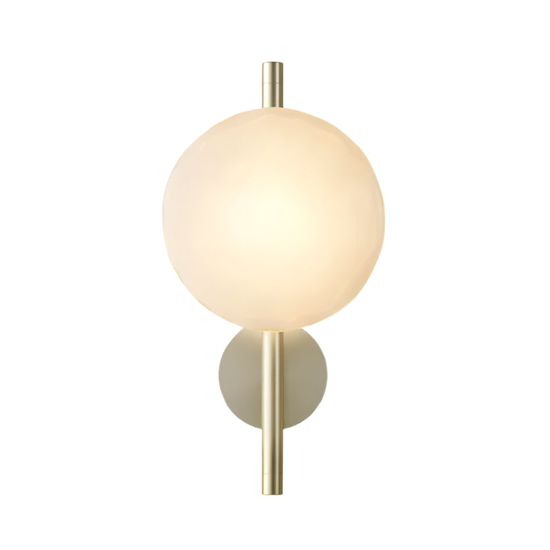 Zeno | Round Ceto Glass Wall Light