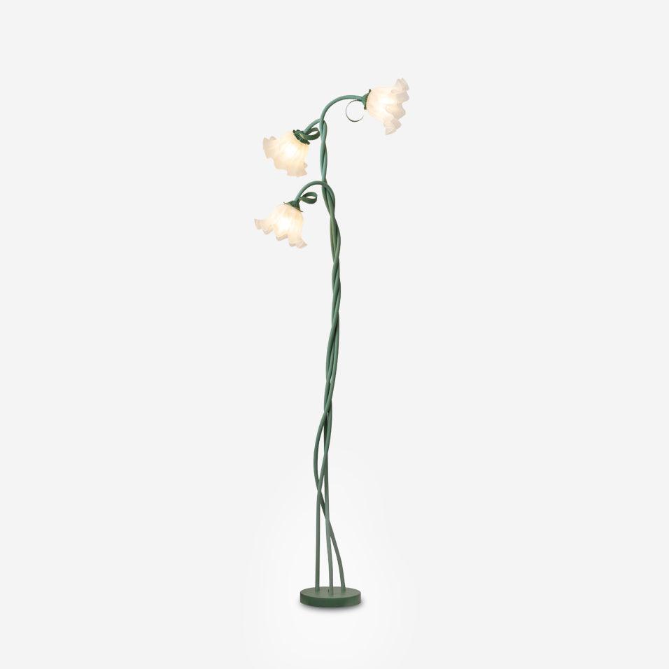Flower | Floor Lamp Metal Body, Living Room