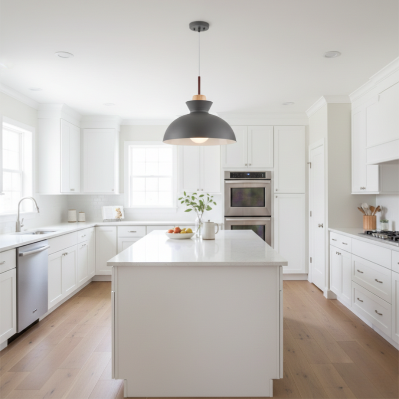 Renzo | Adjustable Dome Kitchen Dimmable Pendant Light