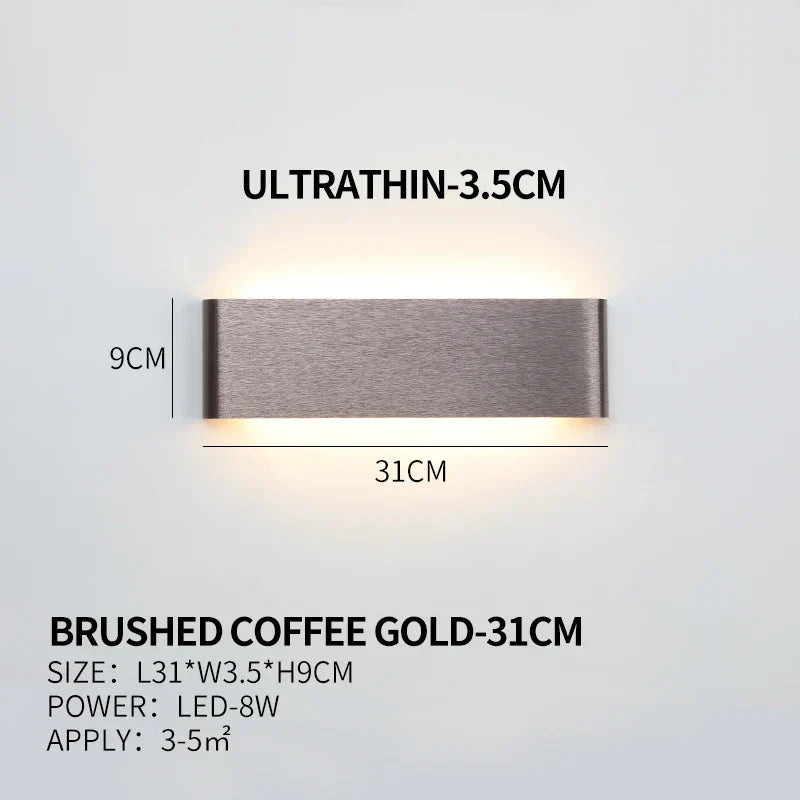 Cecilia | Wall Light Minimalist Indoor Lighting Fixture Modern Style