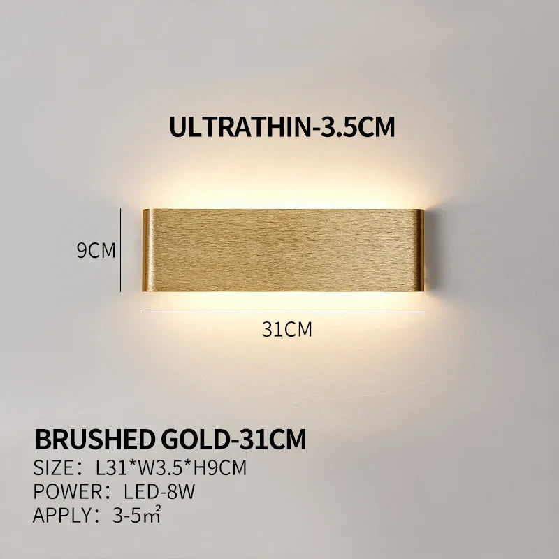 Cecilia | Wall Light Minimalist Indoor Lighting Fixture Modern Style