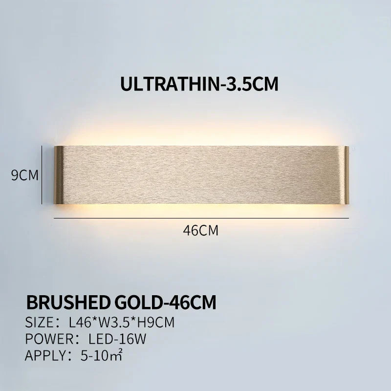 Cecilia | Wall Light Minimalist Indoor Lighting Fixture Modern Style
