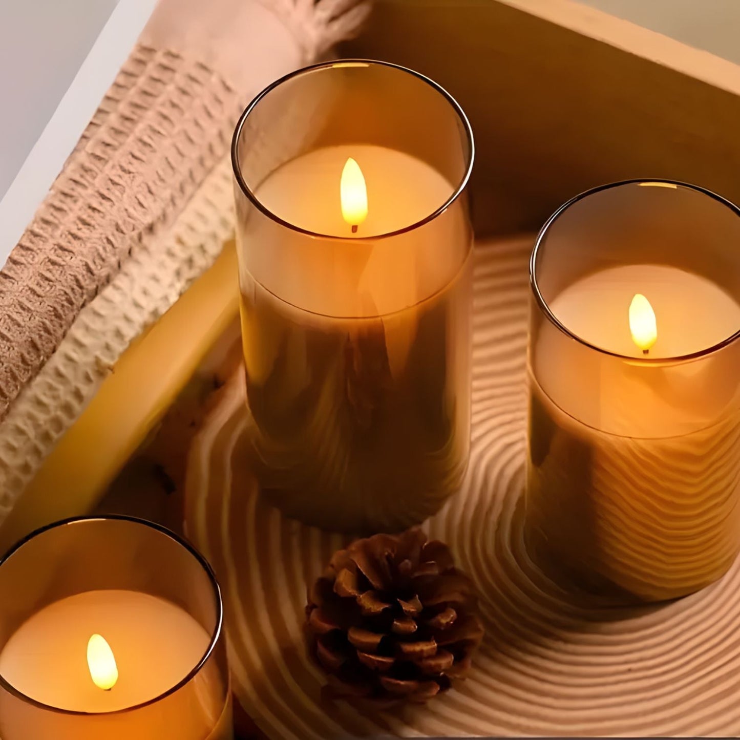 Aura | Flameless Candles, Remote Control