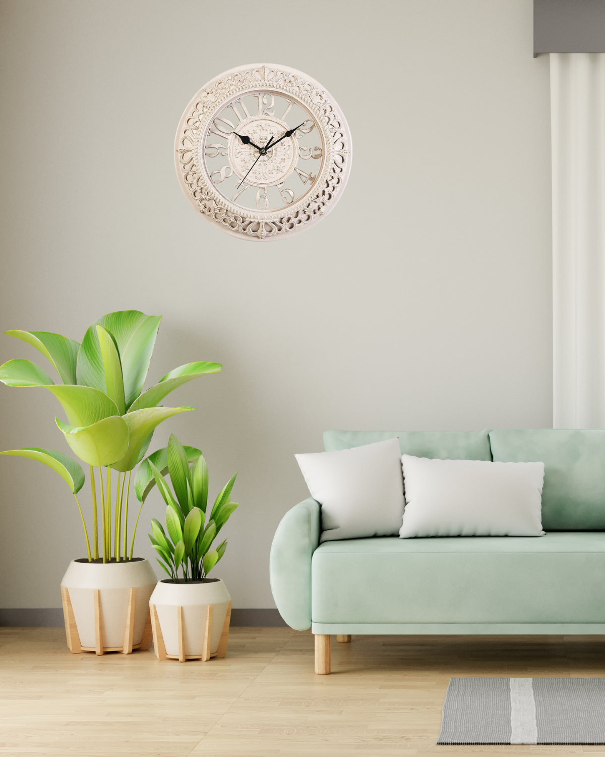 Casper | Vintage Roman Numeral Wall Clock