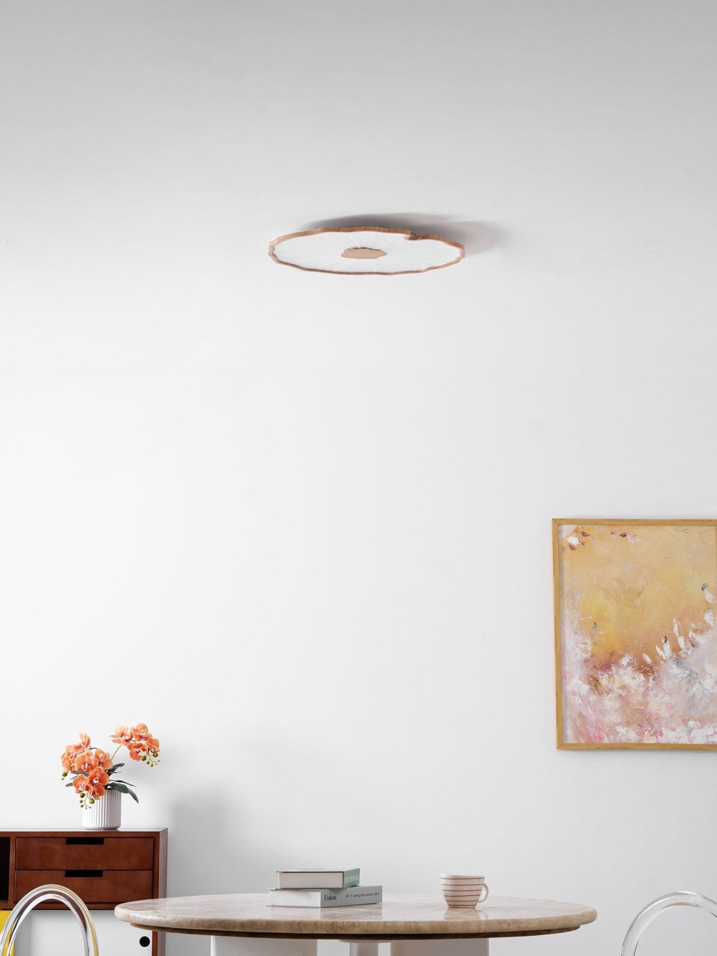 Luca | Ceiling Lamp Acrylic Lotus Shape Indoor Lighting