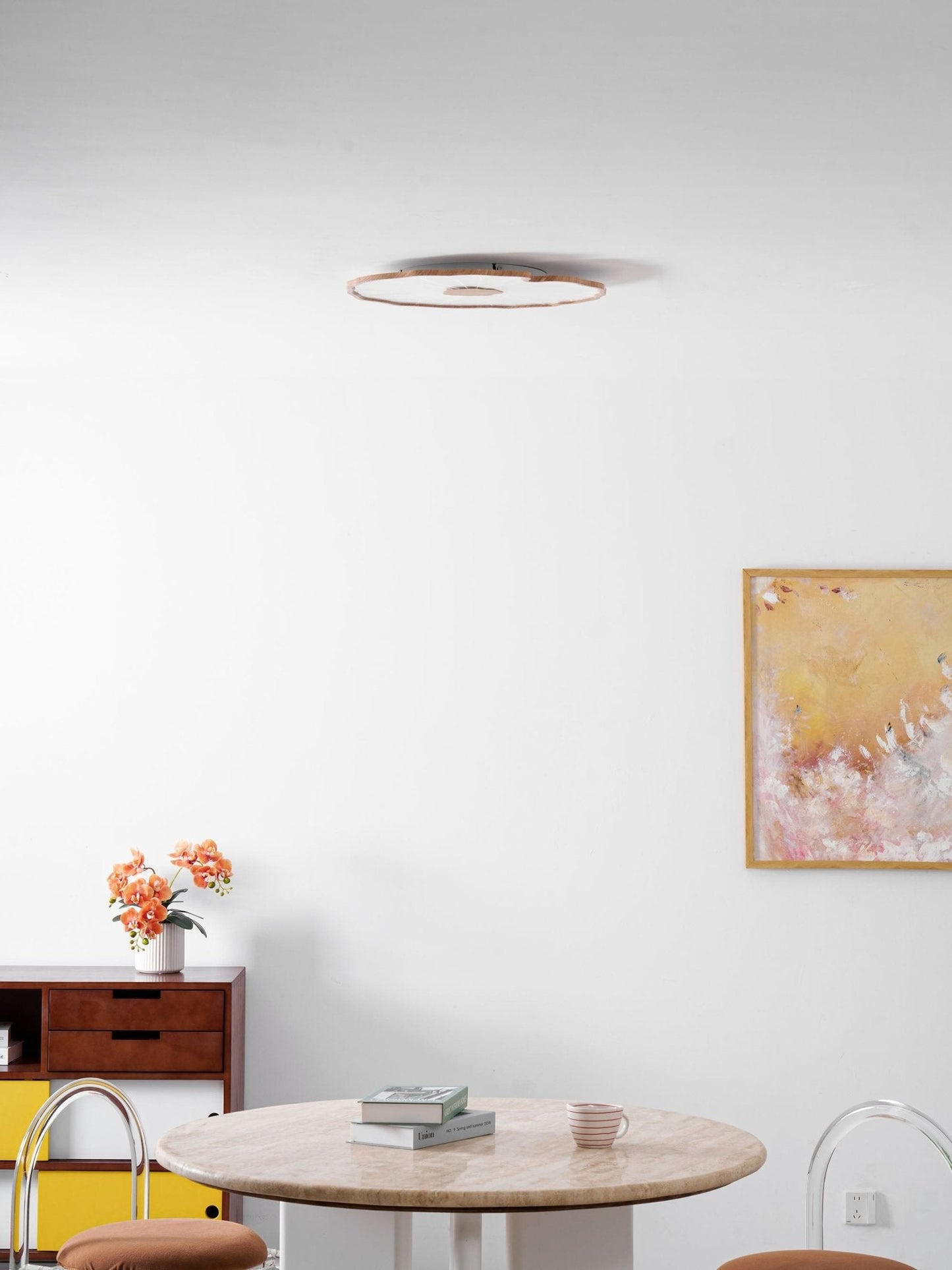 Luca | Ceiling Lamp Acrylic Lotus Shape Indoor Lighting