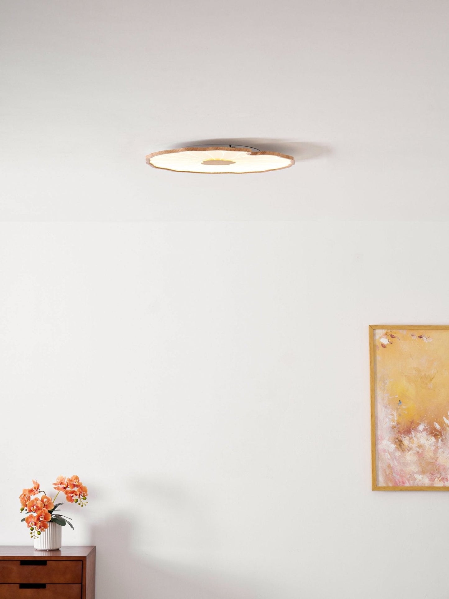 Luca | Ceiling Lamp Acrylic Lotus Shape Indoor Lighting