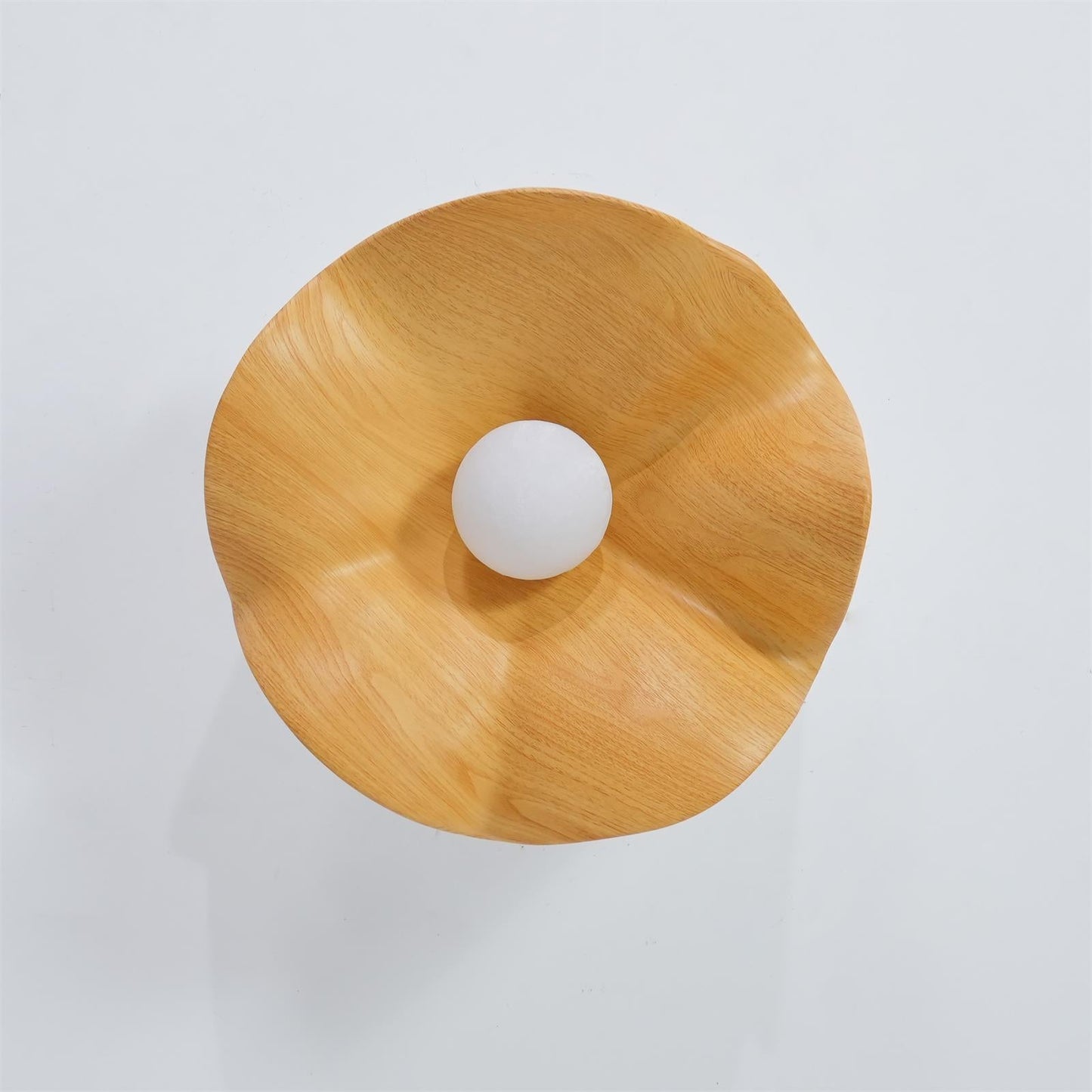 Isolde | LED Flush Mount Wood Bedroom Light Ceiling Lamp