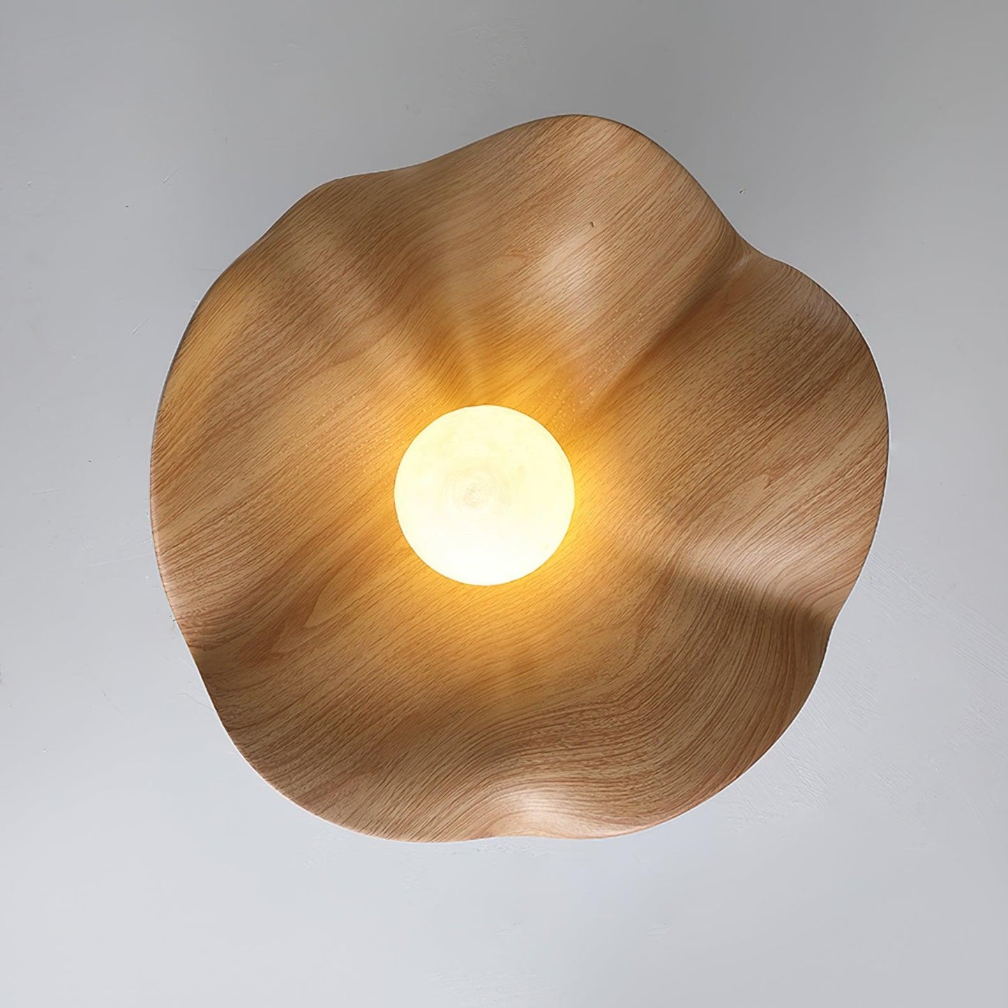 Isolde | LED Flush Mount Wood Bedroom Light Ceiling Lamp