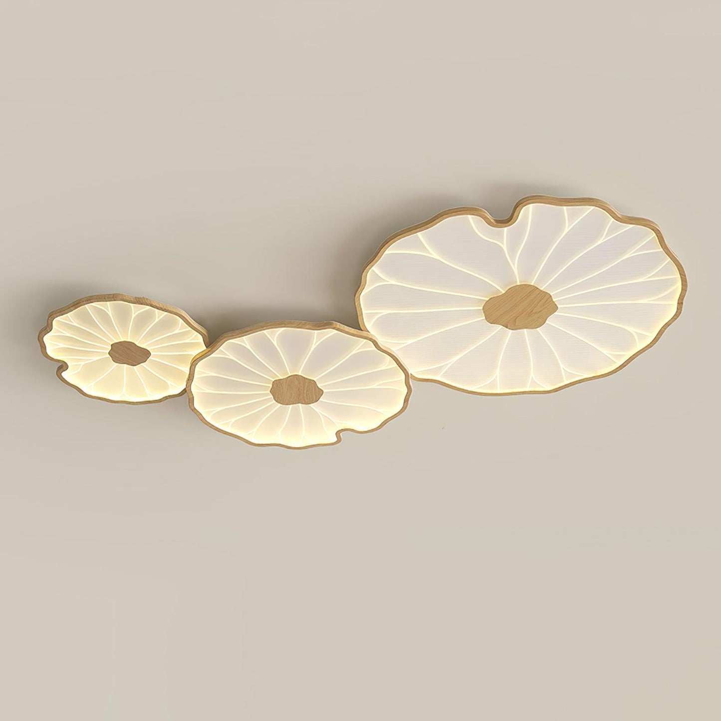 Luca | Ceiling Lamp Acrylic Lotus Shape Indoor Lighting