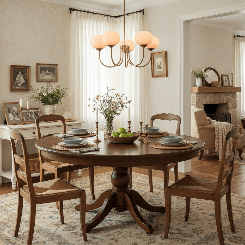 Amara | Round Pink Chandelier Acrylic Light for Living Room & Bedroom
