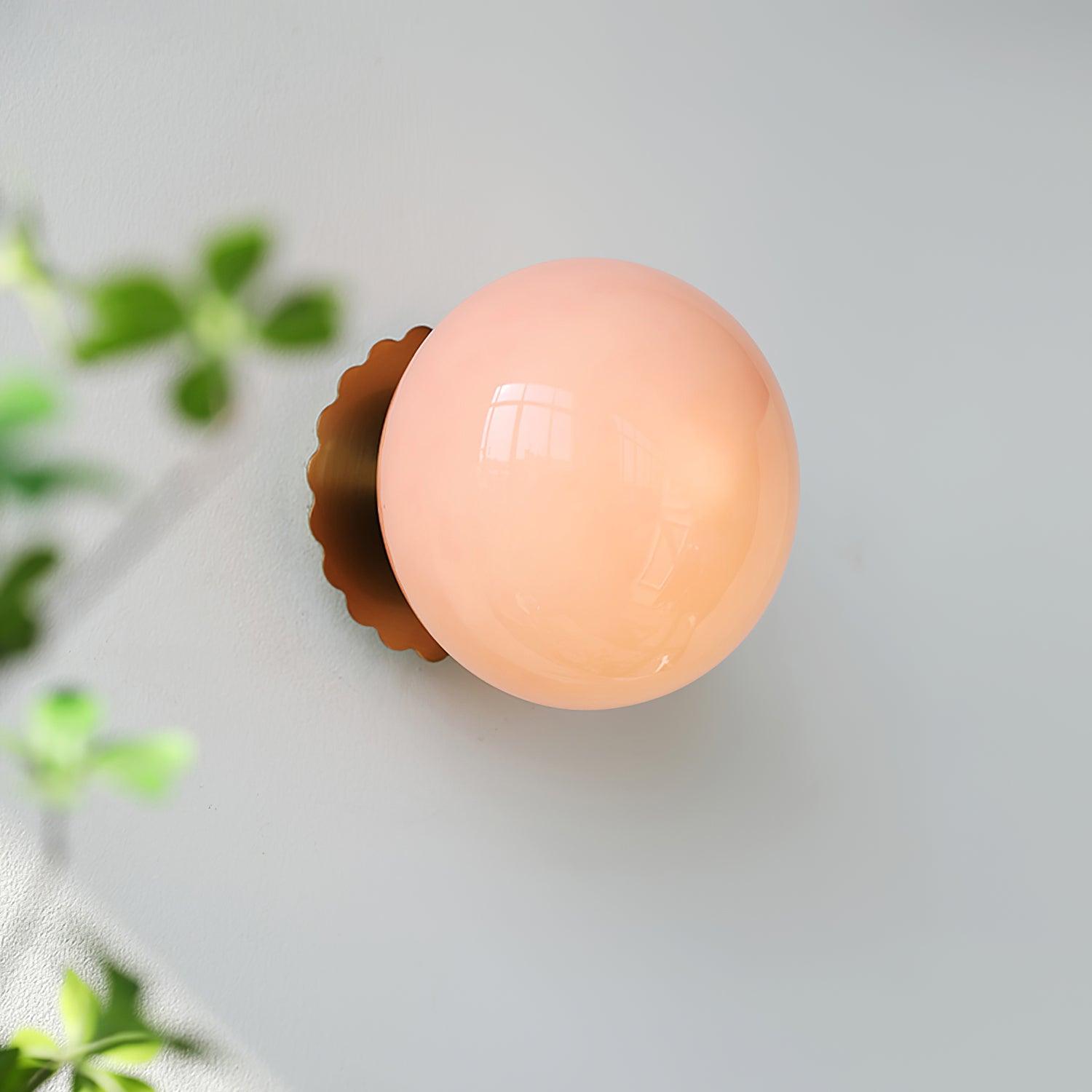 Roselle | Indoor Bauhaus Glass Wall Light