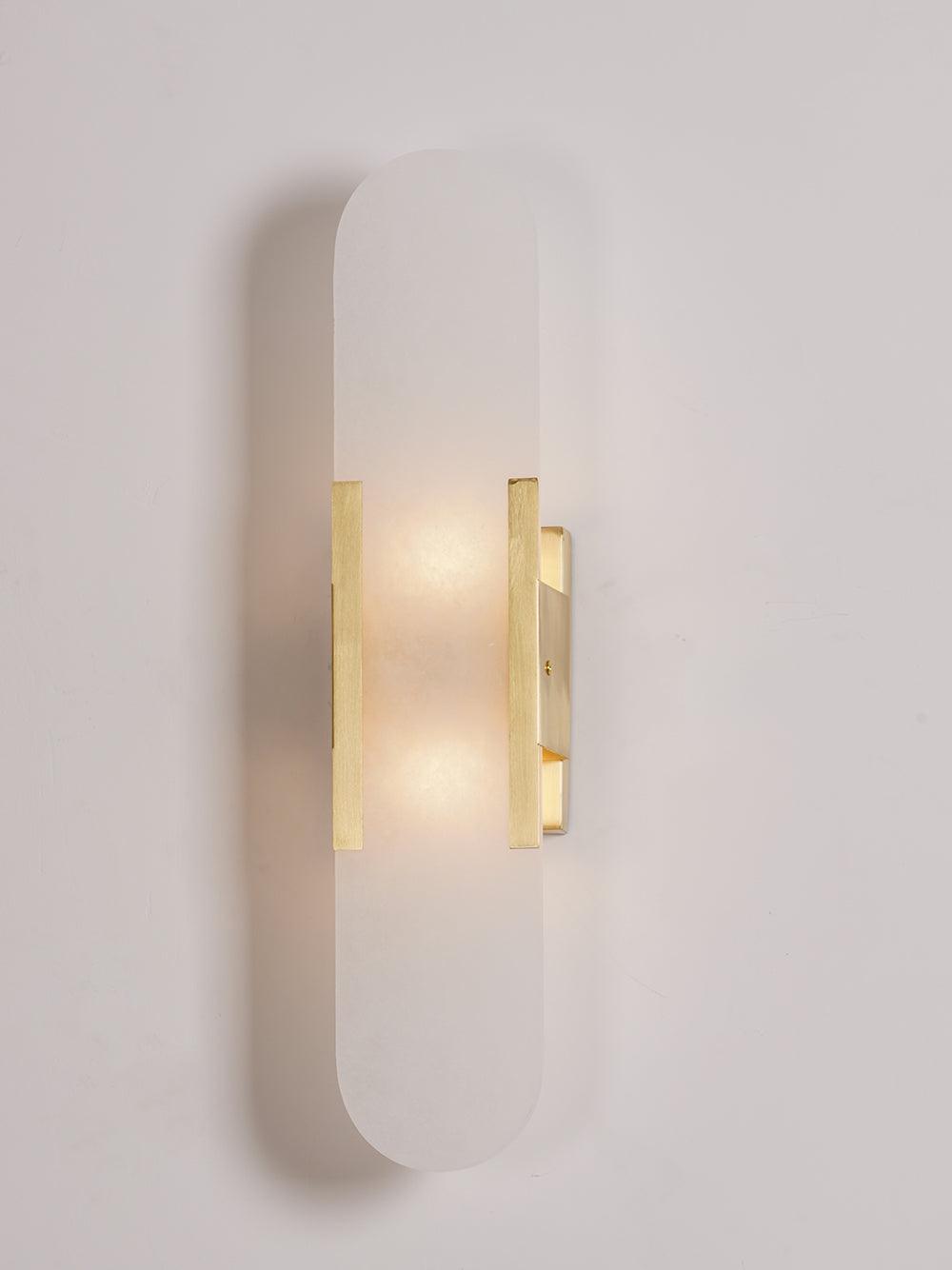 Sarah | Vertical Wall Lamp Alabaster Living Room Bedside Light