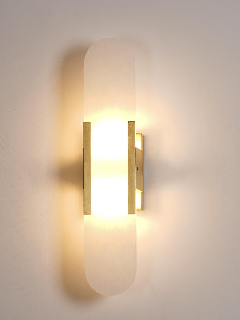 Sarah | Vertical Wall Lamp Alabaster Living Room Bedside Light