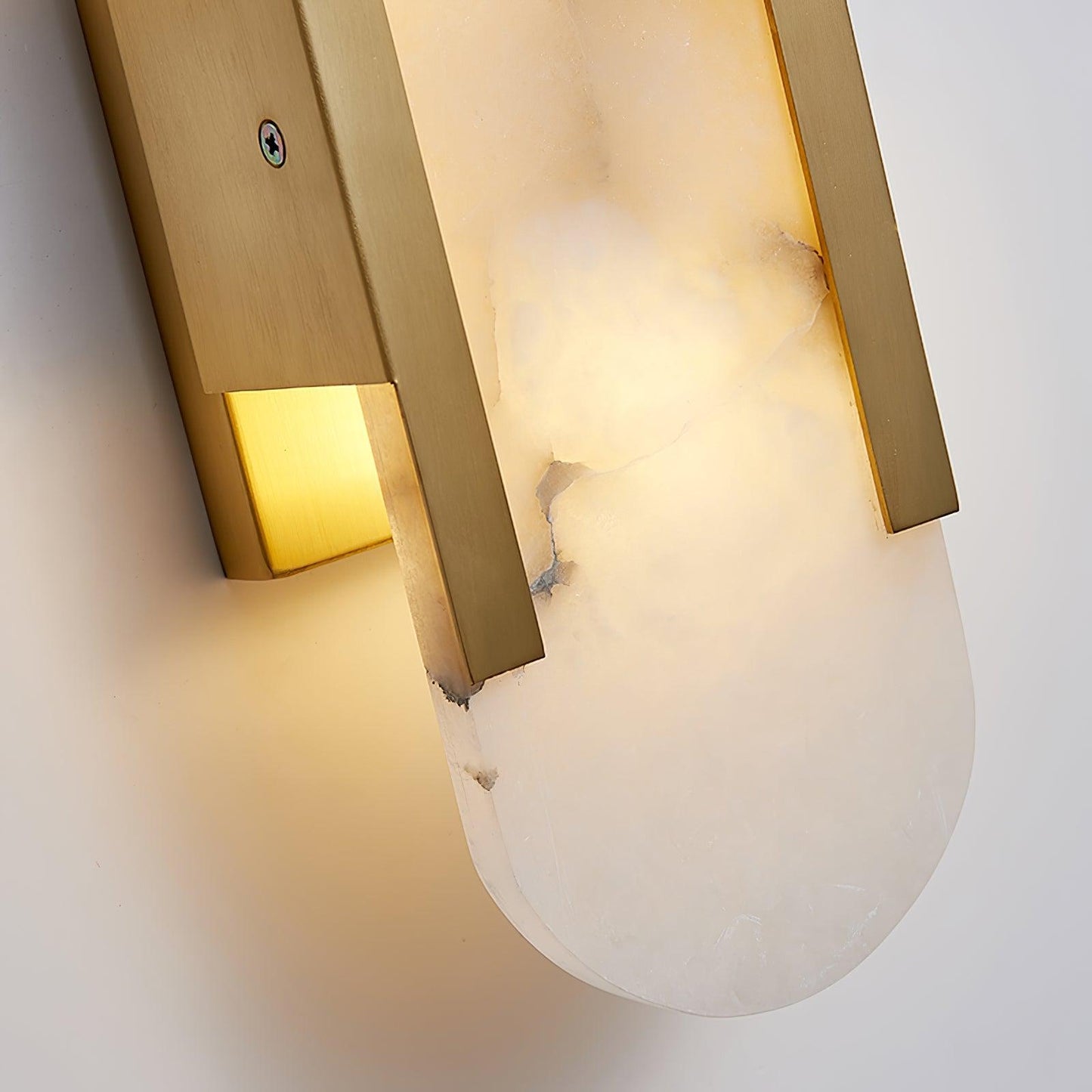 Sarah | Vertical Wall Lamp Alabaster Living Room Bedside Light
