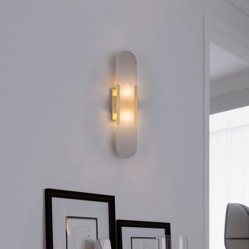 Sarah | Vertical Wall Lamp Alabaster Living Room Bedside Light
