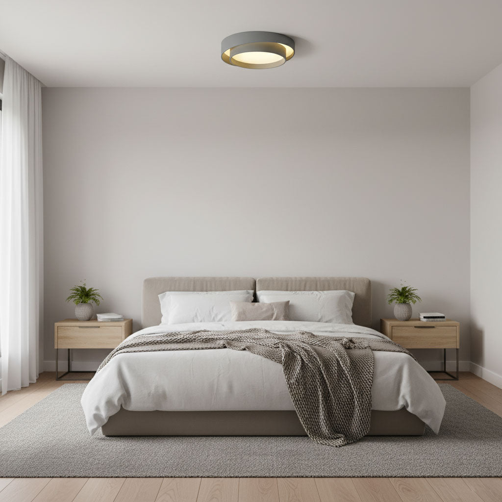 Vera | Circular Ceiling Lamp Modern Minimalist Living Room