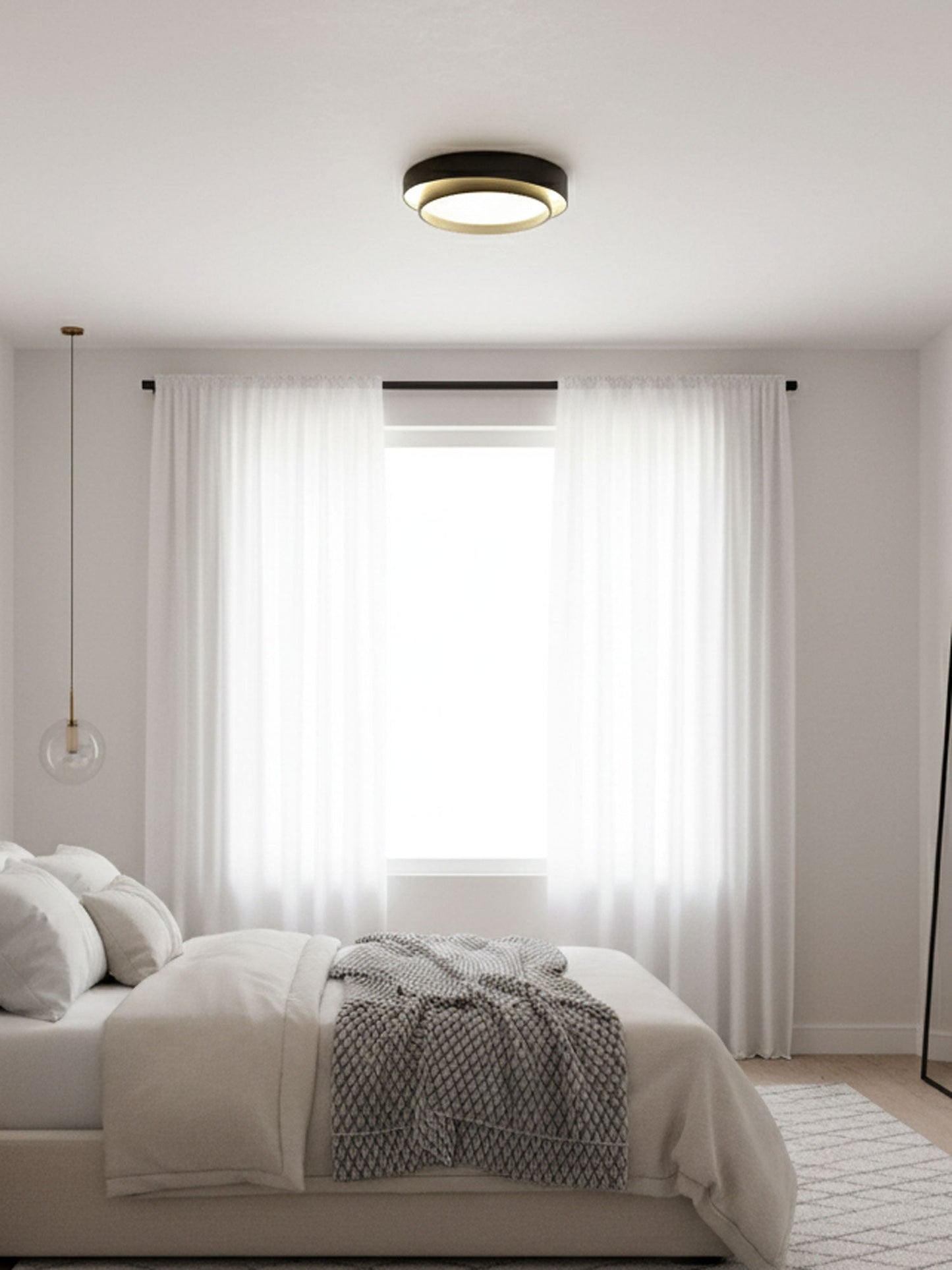 Vera | Circular Ceiling Lamp Modern Minimalist Living Room