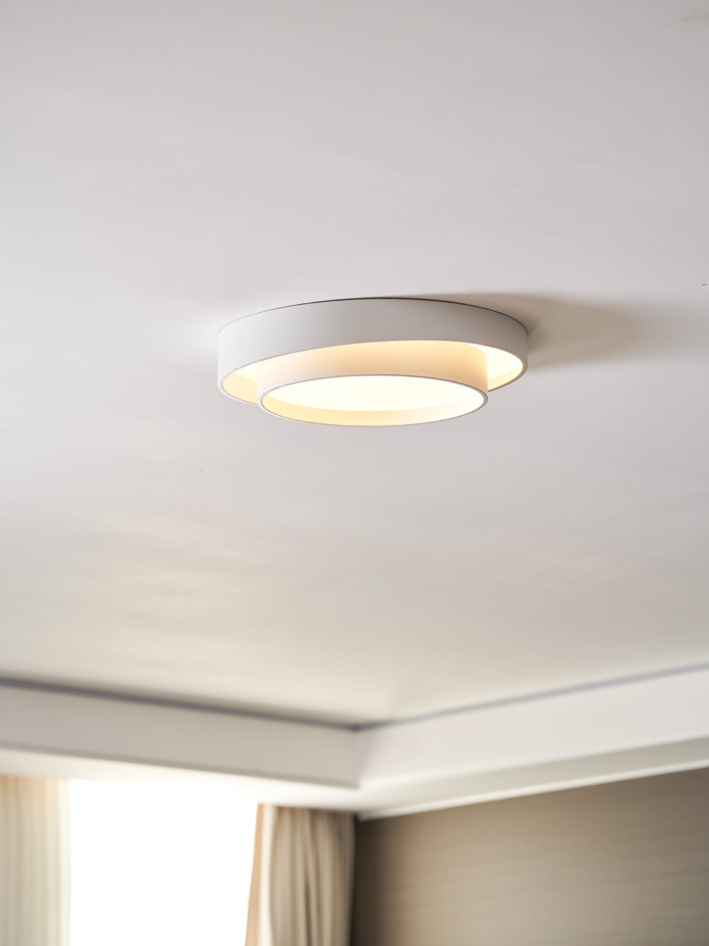 Vera | Circular Ceiling Lamp Modern Minimalist Living Room