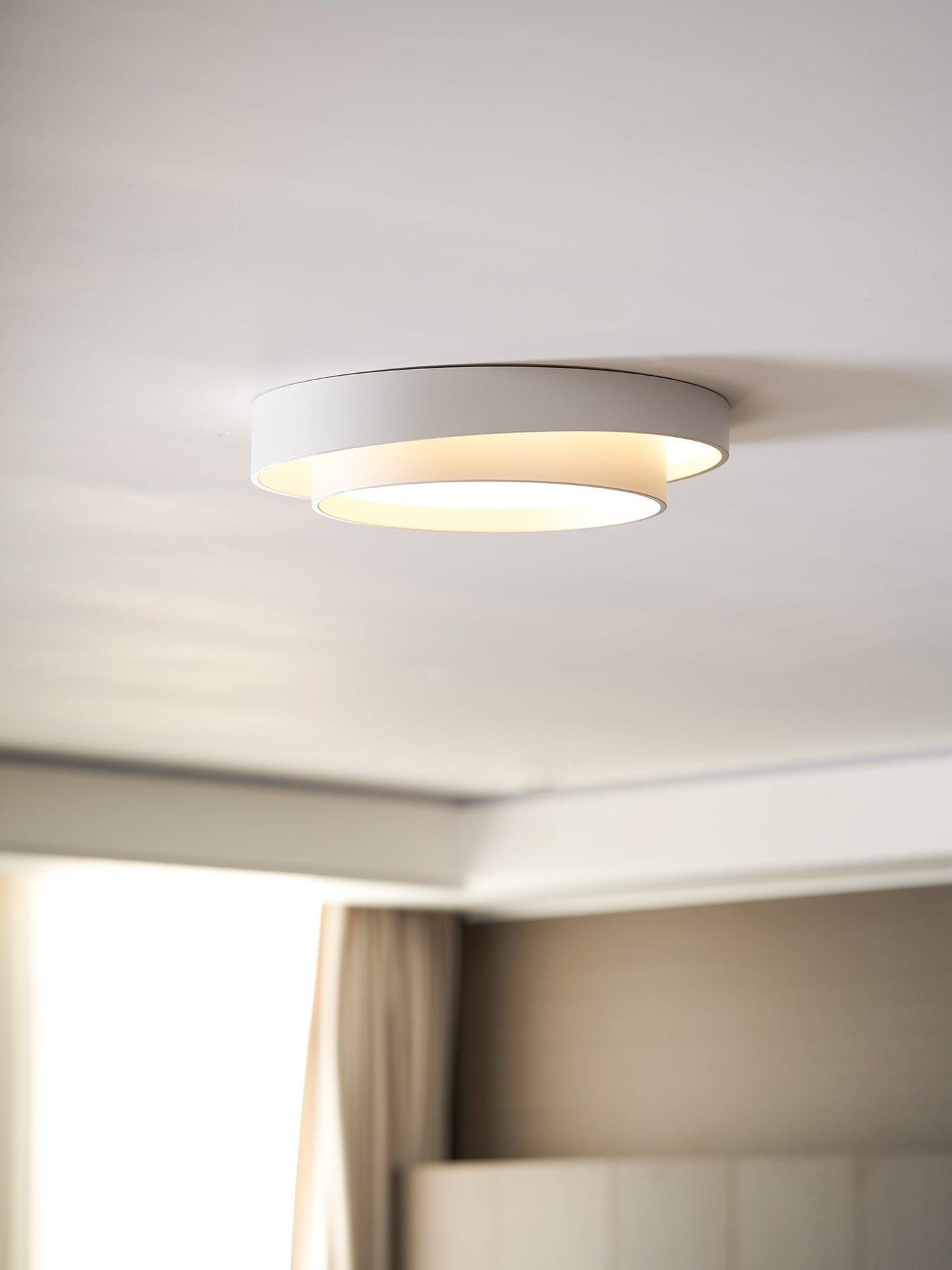 Vera | Circular Ceiling Lamp Modern Minimalist Living Room