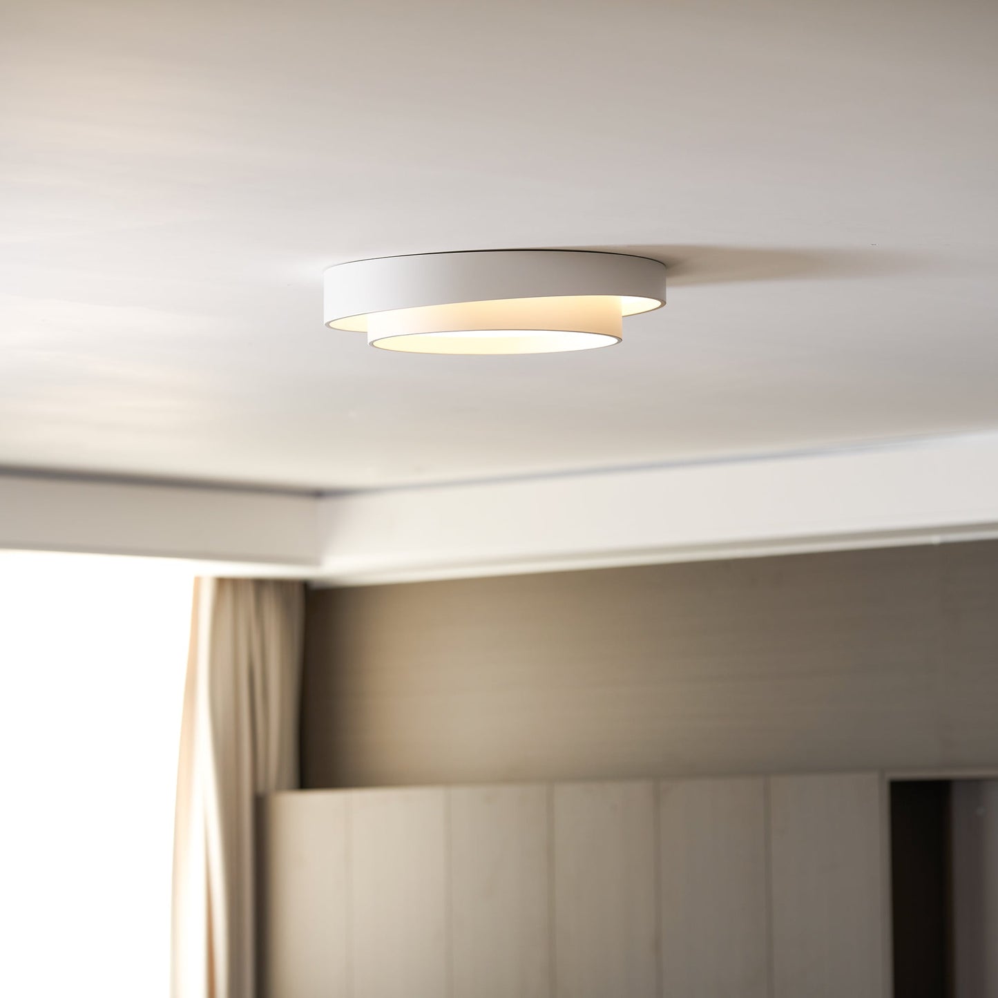 Vera | Circular Ceiling Lamp Modern Minimalist Living Room