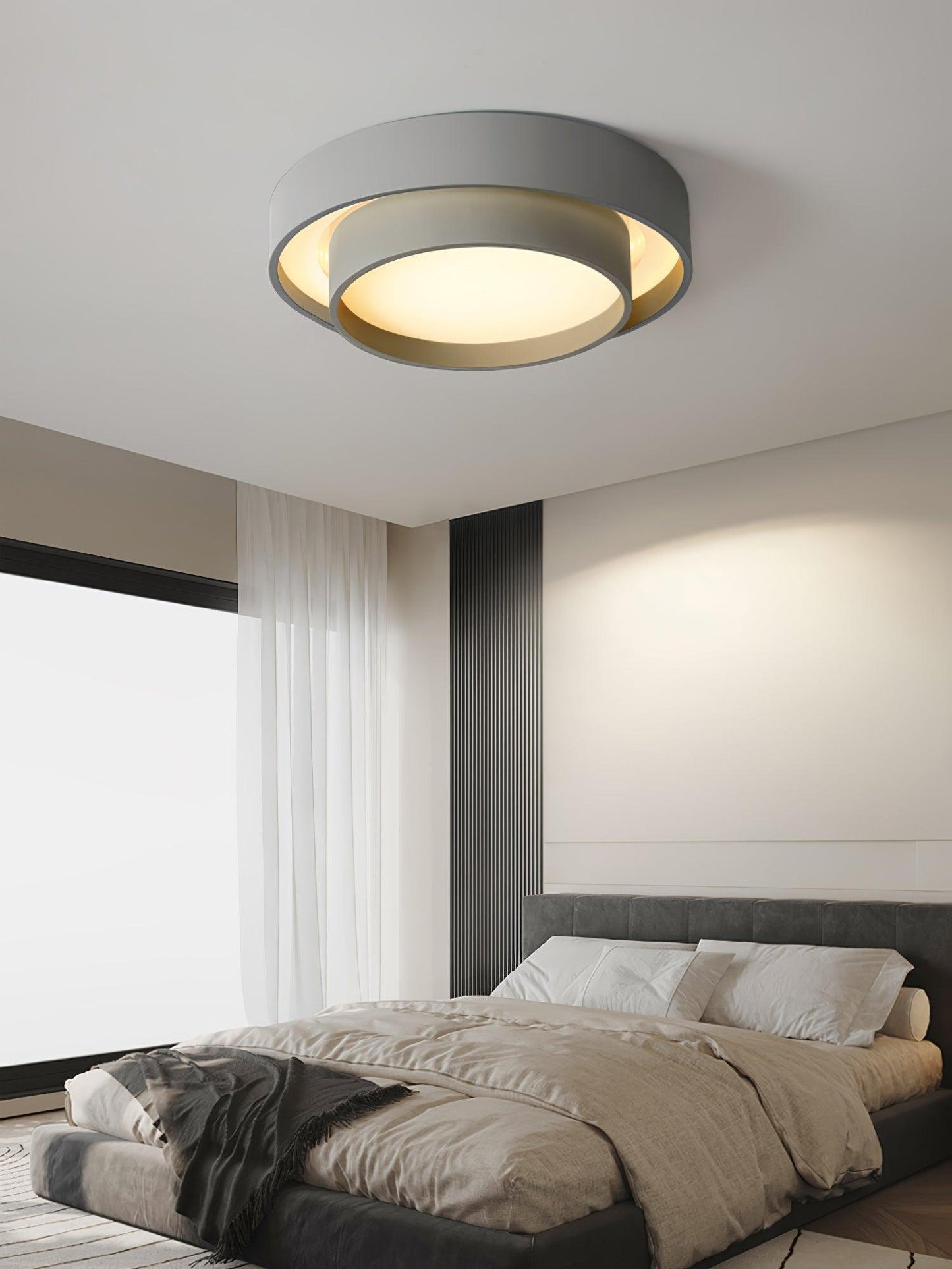 Vera | Circular Ceiling Lamp Modern Minimalist Living Room