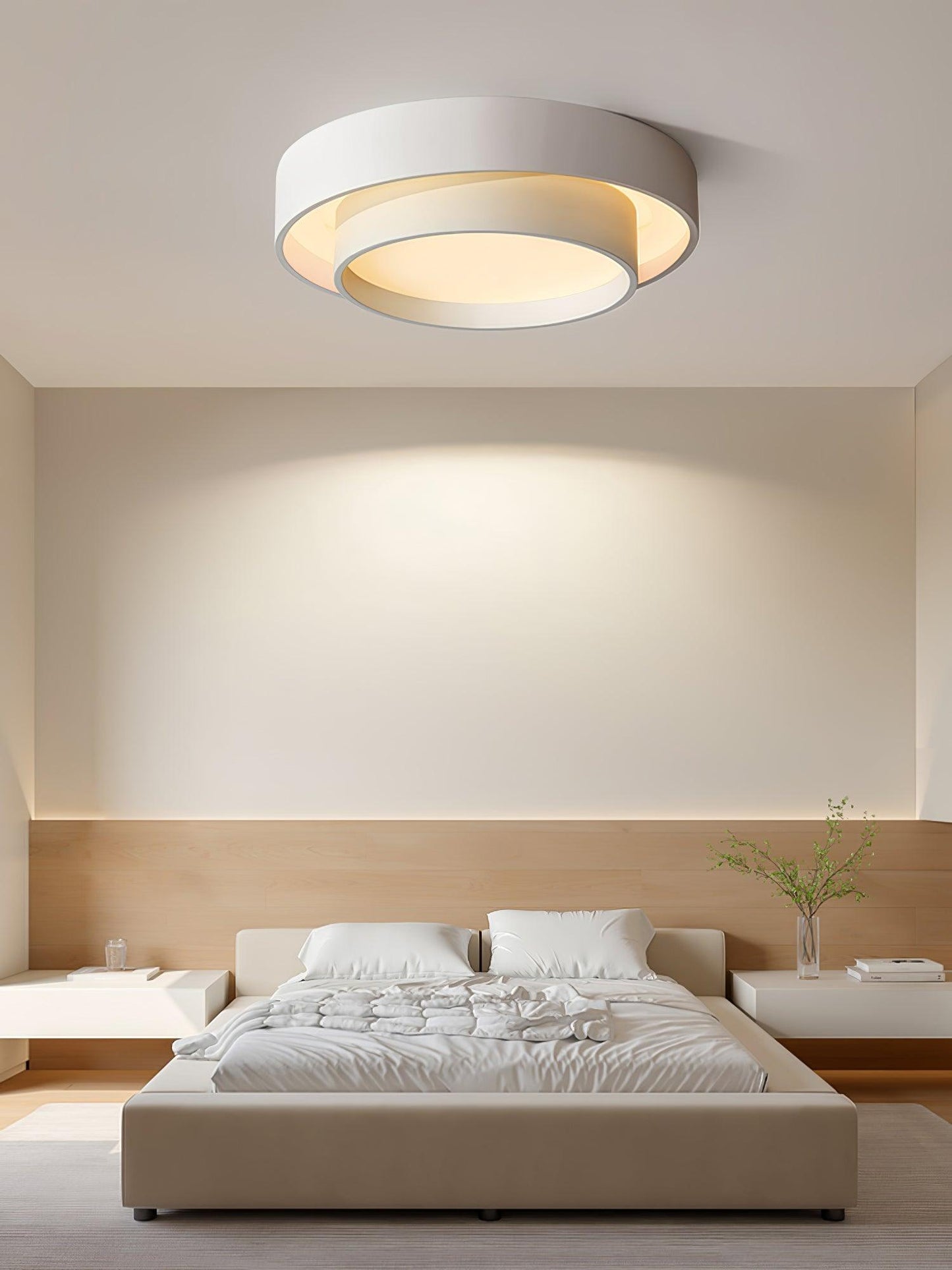 Vera | Circular Ceiling Lamp Modern Minimalist Living Room